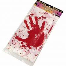Оптовая продажа от завода пакетов для подарков с отпечатками кровавых рук и наклейками для Хэллоуина, для упаковки конфет и сладостей на вечеринку