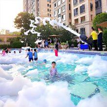 Manufacturer Portable Indoor Outdoor Foam Maker Sprayer Fog Cannon in Swiming Party thumbnail-5