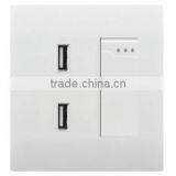 Luxurious Manufacturer Dual USB Ports Switch/USB Multi Charger/Mobile Phone Wall Charger USB thumbnail-3