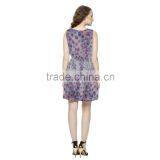 Women Casual One Piece Chiffon Spanish Dress for Women thumbnail-6