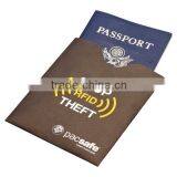 Anti Thief Blocking Rfid Passport Sleeve