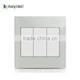 China gold supplier alibaba reasonable price 3 gang electrical wall switch