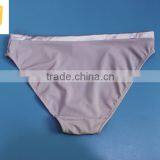 High Quanlity Sexy Lady Nylon Briefs Underwear Very Hot Satin Lace Girls Thong Panty thumbnail-2