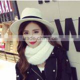 2016 New Style Ladies Fashion Circle Wool Plain Knitted Taiwan Magic Scarf thumbnail-2