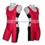Low Price Sleeveless Youth Cheap Sublimated Wrestling Singlets for Sale Quality Choice thumbnail-4