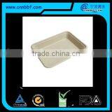 Ecofriendly Dishware Rectangle Plates Wheat Straw Pulp Fiber Tableware Quality Choice thumbnail-1