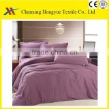 Changxing Polyester brushed microfiber peach skin fabric solid color for home textile,bedding cover and bed sheets