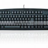 OEM standard wired multimedia keyboard for laptop