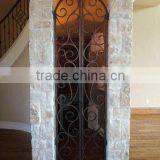 Wrought Iron Decorative Wine Cellar Door,customized Size thumbnail-5