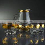 Nesrin Crystal Stoned Gold Zamzam Set thumbnail-1
