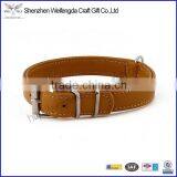 Bulk Dog Collar Belt Factory Supply Leather Dog Leash Made in China 2015 Quality Choice thumbnail-1