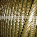 best ungalvanized 6*37 Steel wire rope for crane and hoists