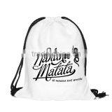 China Supplier Hot Sale Digital Print Smiling Cheap Custom Drawstring Bag thumbnail-6