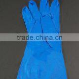 Durable, Long Cuff, Small / Large, Blue and Disposable Natural Nitrile Industrial Gloves(CE ISO FDA) Quality Choice thumbnail-1