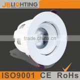 Zhejiang Ningbo factory recessed led 5w,6W,7w Comfortable light recessed Led Down light,no strobe led