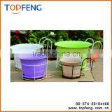 Iron Garden Wall Flower Pot Plant Holder Rack Plant Shelves Stand Plant Display Shelf thumbnail-4