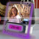 4 Ports Ver2.0 USB HUB,digital Lcd Clock, Acrylic Photo Frame