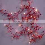 Lighted Bead Christmas Tree Decoration