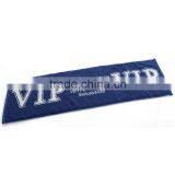 China Supply 25x100cm 100 Cotton High Quality Jacquard Logo Sport Towel thumbnail-6