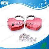 2016 AJF New Style and Very Popular Mini Zinc Alloy Red Heart Love Lock thumbnail-4