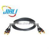 Component Audio Video Cable Gold 2RCA thumbnail-1