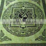 Tibetan om Sign Printed Tapestry thumbnail-2