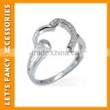 Women's Graceful Charm Natural 925 Sterling Silver Adjustable Size Ring PGRG0112 thumbnail-1