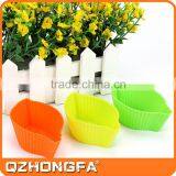 New Hot Leaf Shaped Food Grade Fondant Mold 3d Silicon Mould thumbnail-2