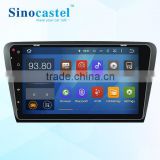 Newest 1 din android 5.1 dvd player for Skoda octavia car