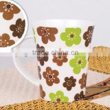 Wholesale 12oz ceramic mug painting baby handprints