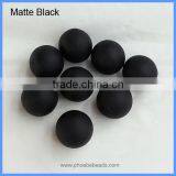 18mm Matte Round Copper Sound Bell Ball Beads For Hollow Chime Box Angel Cage Pendant Pregnancy Necklace BASB-M18mm thumbnail-3