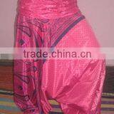 Belly dance dancer pants with beautiful print