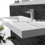 Kingkonree Hotel Wall Hung Bathroom Sink Wash Basin