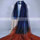 Top Ombre 100% Viscose Pashmina Scarf shawl Fashion Voile Scarves 180*90