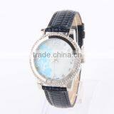 Wrist Ladies Vogue Leather Watch Crystal thumbnail-4