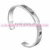 Vogue Engraved Metal Christmas Jewelry Bracelet,silver Plated Christmas Bracelet Wholesale 2015 thumbnail-2