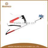 Professional manufacture Selfie stick with led, selfie stick with touch pen