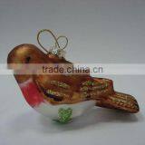 Hanging Glass Ornaments - Glass Bird Ornament