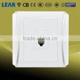 N6 Series Wall Switch 13A 1 Gang Tel Socket