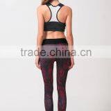 2016 Yoga Leggings Women's Fitness Pants Running Tights With Digital Printing Wholesale Clothing thumbnail-5