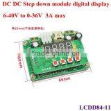 DC DC Power Adjustable 6-40V to 0-36V Buck Converter Step Down Module PCBA Board 36v 19v 18v 17v 12v to 12v 9v 5v 3A Led Driver