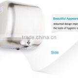 Wall Mounted Polished Stainless Steel Jet Hand Dryer thumbnail-5