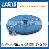 32AWG Cat.5e UTP Flat Patch Cord Pass Fluke Test