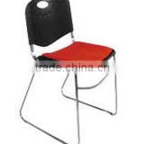 bw 2015 cheap price pp plastic red armless stackable visitor chair