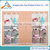 Printed Cotton Wall Hanging Bag Of Three Pockets Of Six Pockets thumbnail-3
