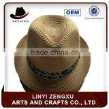 High Quality Natural Paper Mens Straw Hat thumbnail-4