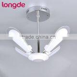 Single CCT Creative Deformable Fan Shape LED Ceiling Pendant Lamp for Restaurant thumbnail-5