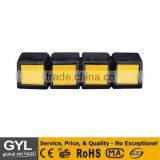 New Yellow STOP Rubber Car Wheel Stopper thumbnail-1