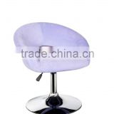 ELS-1204 Fabric soft restaurant coffee shop bar stool 002.purple stools