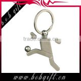 zinc alloy sports keychain/ promotional metal keychain